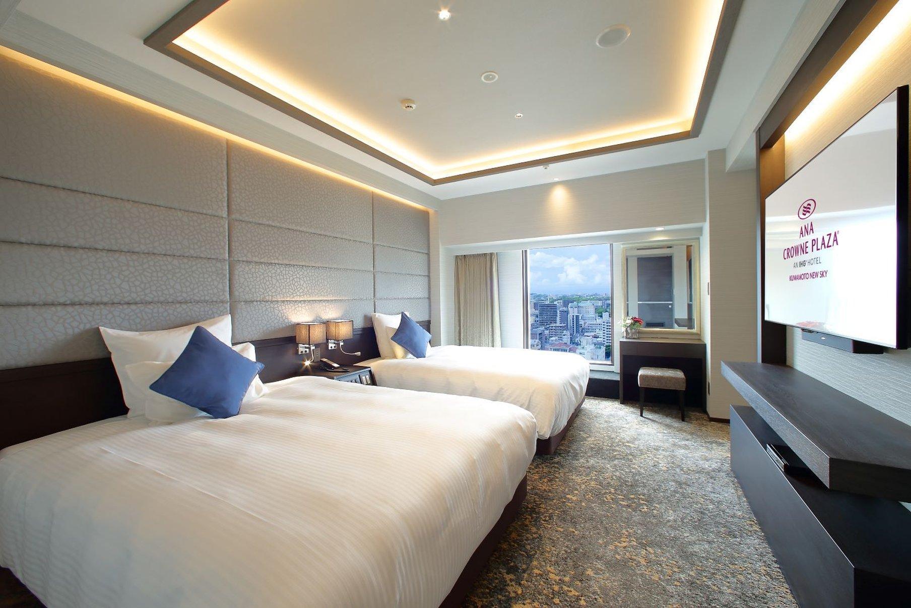 Ana Crowne Plaza Kumamoto New Sky By Ihg Otel Dış mekan fotoğraf
